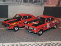 Nr.42 Rallye Tour d´Europe 1969<br />Fahrer: Waldner / Vogt<br />Nr.17 Schweden-Rallye 1971<br />Fahrer: Eriksson / Österberg